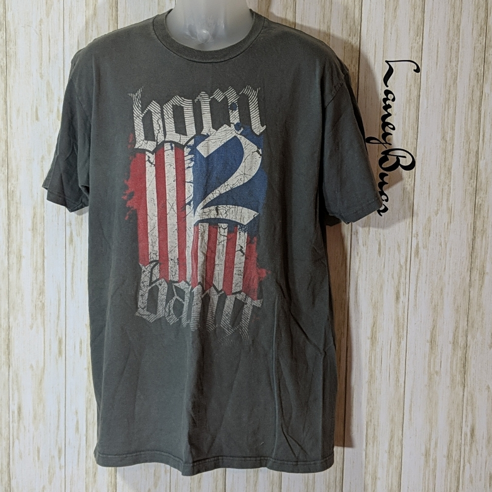 Born to bang graphic T-shirt size large
